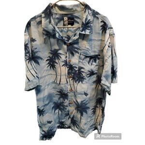 Bullhead Island Series SS BD Mens Button Down Shirt XL